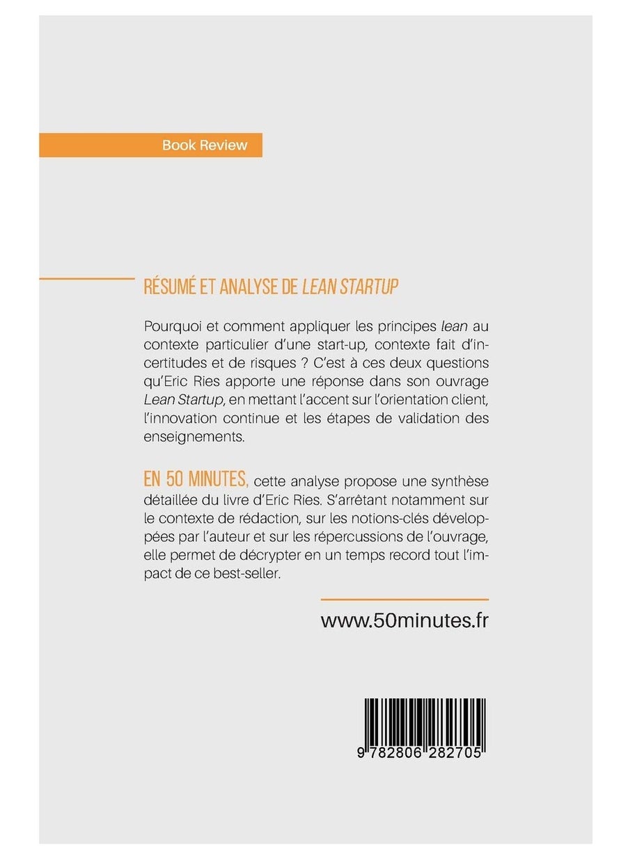Lean Startup d'Eric Ries (Book Review): Résumé et analyse du livre d'Eric Ries