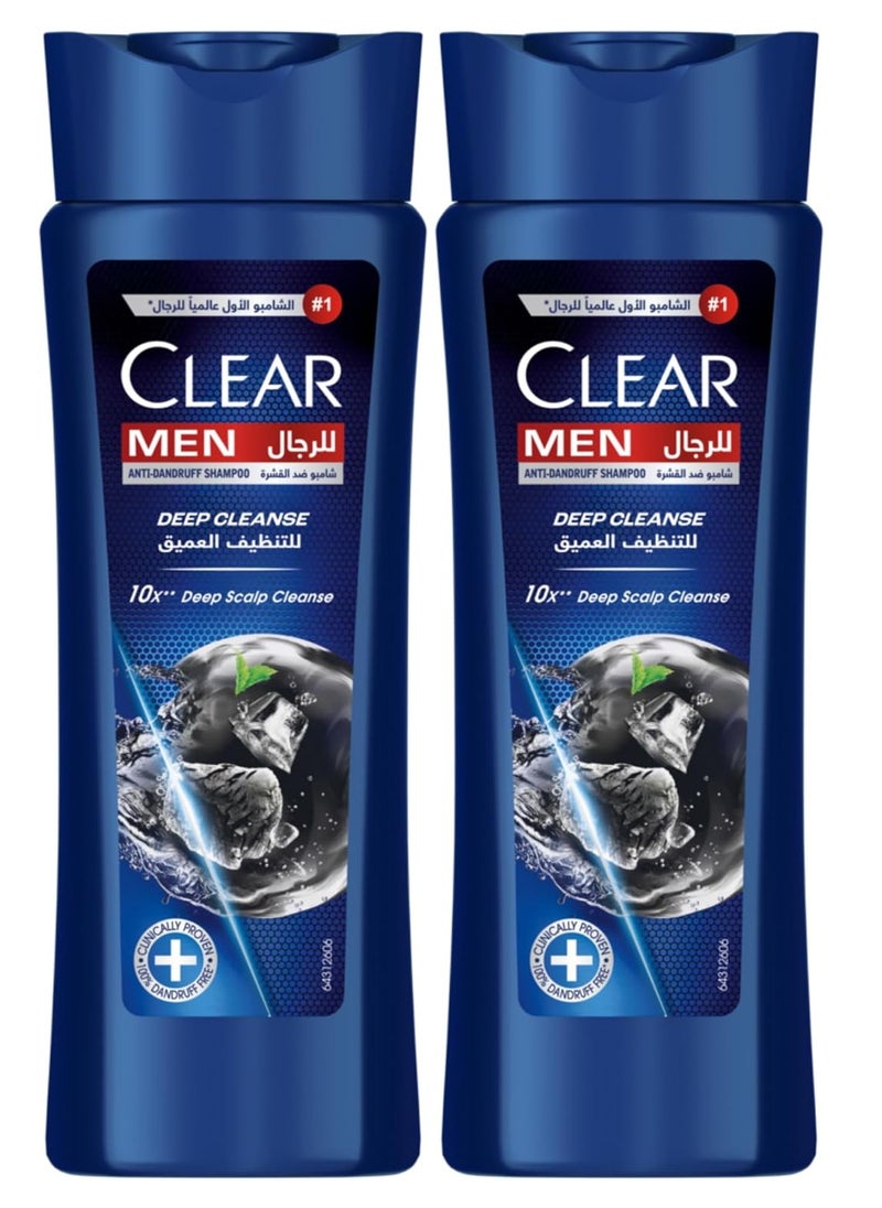 CLEAR - Deep Clean Anti-Dandruff Shampoo 190ml - 2 pieces - Image 1