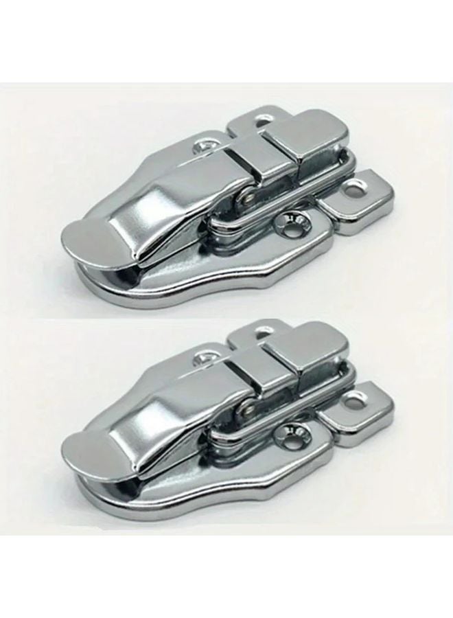 5pcs Bronze Vintage Jewelry Wood Box Hasps Drawer Latches Furniture Hardware - Image 2