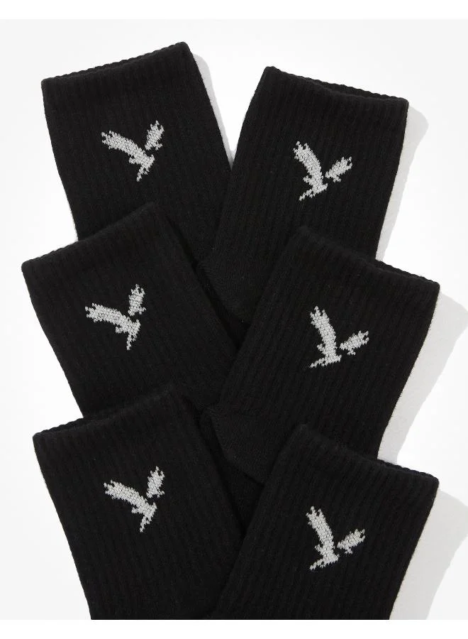 امريكان ايجل 3 Pack Ankle Sock