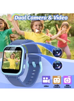 EVEREEN Kids Smart Watch Girls, Gifts For 3-10 Year Old Girls Dual Camera Touchscreen Smart Watch For Kids With Music Player, Educational Toys Toddles Birthday Gift For Girls Ages 6 7 8  - Image 3