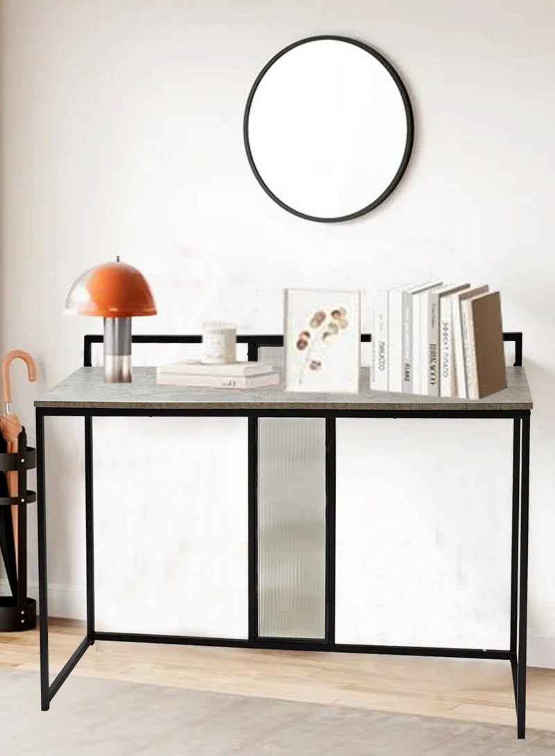 Living Rectangular Console Table Metal Frame 130*85*40 CM - Image 1