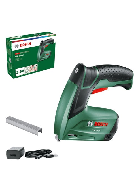 Cordless Tacker Ptk 3,6 Li Integrated Rechargeable Battery 3.6 V 30 Impactsmin In Cardboard Box