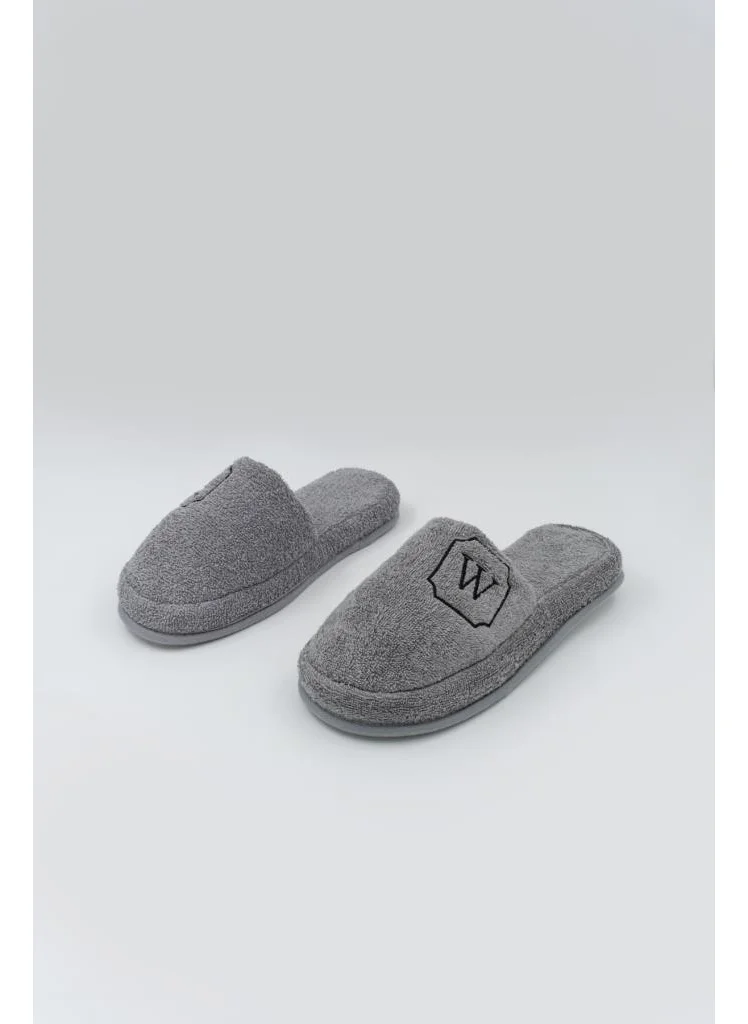 Ender Home W Letter Towel Bathroom Home Hotel Maternity Slippers Thick Sole Slippers