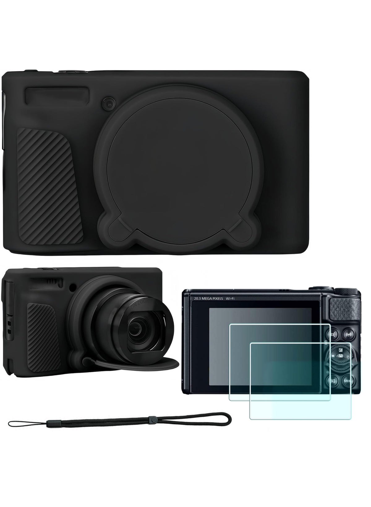 LuckSa LuckSa Camera Case For Canon Powershot SX740 Hs ZDF1F9E48B8AA785F762AZ