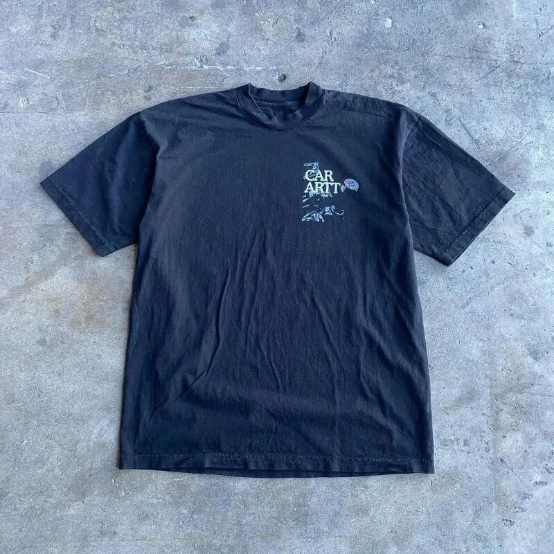 T-Shirt Street Summer T-Shirt Design Sense Niche Punk Gothic Kawaii Top Short Sleeve Y2K South Korea Fashion - Image 4