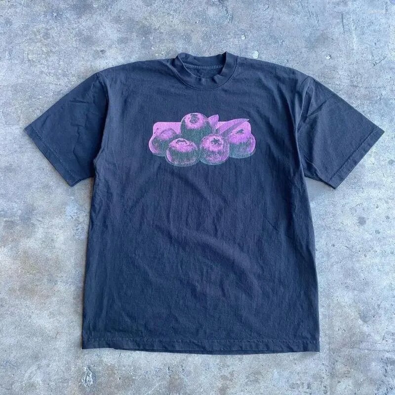 T-Shirt Street Summer T-Shirt Design Sense Niche Punk Gothic Kawaii Top Short Sleeve Y2K South Korea Fashion - Image 5