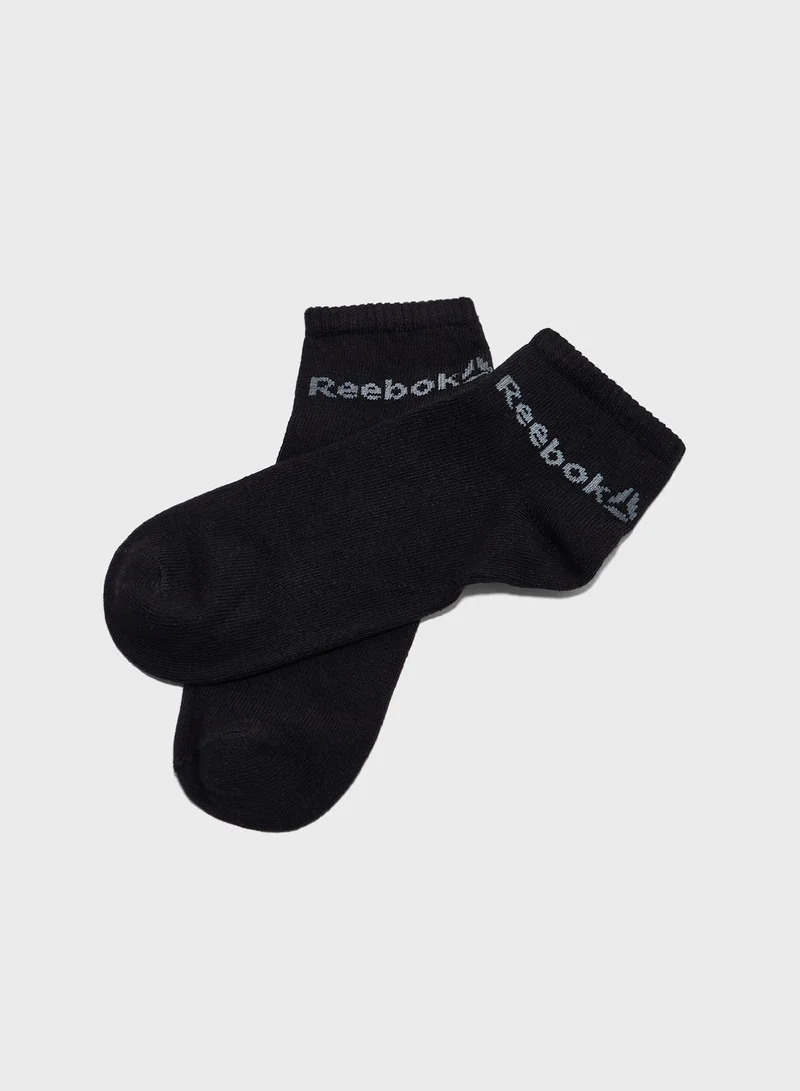 Reebok 3 Pack Active Core Ankle Socks