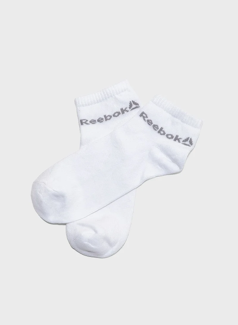 Reebok 3 Pack Active Core Ankle Socks