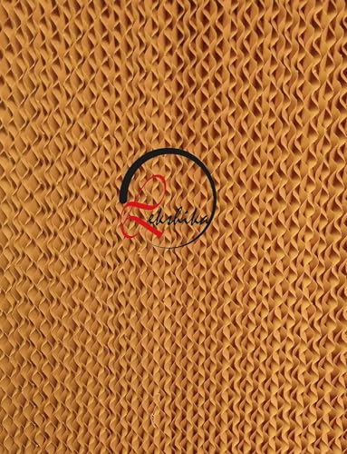 Lekshika Honeycomb Pad | Air Cooler Cooling Pads (Brown) (16" X 12" X 1.5" Inch) - Image 1