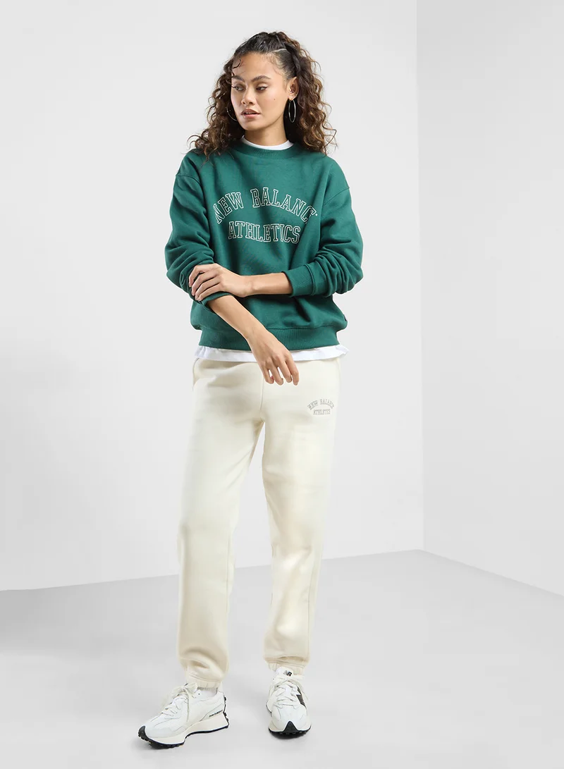 نيو بالانس Graphic Fleece Sweatshirt