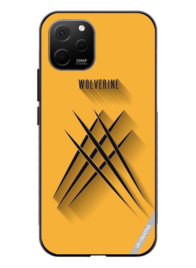 VR CREATIVE Protective Case Cover For Huawei Nova Y61 Wolverine Design Multicolour - Image 1
