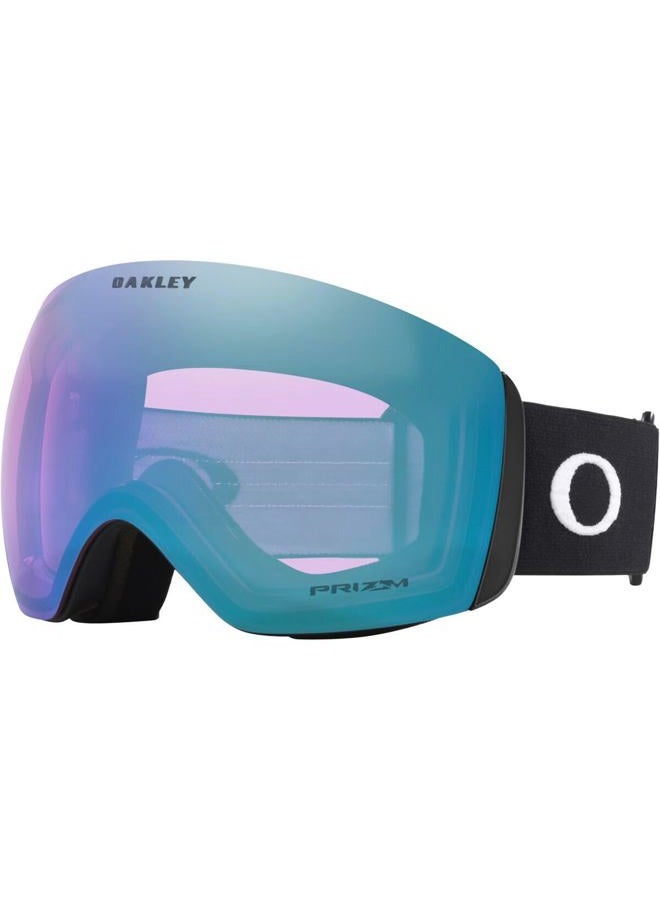 OAKLEY Flight Deck Large Matte Black wPrizm Iced Iridium Snow Goggle - Image 1