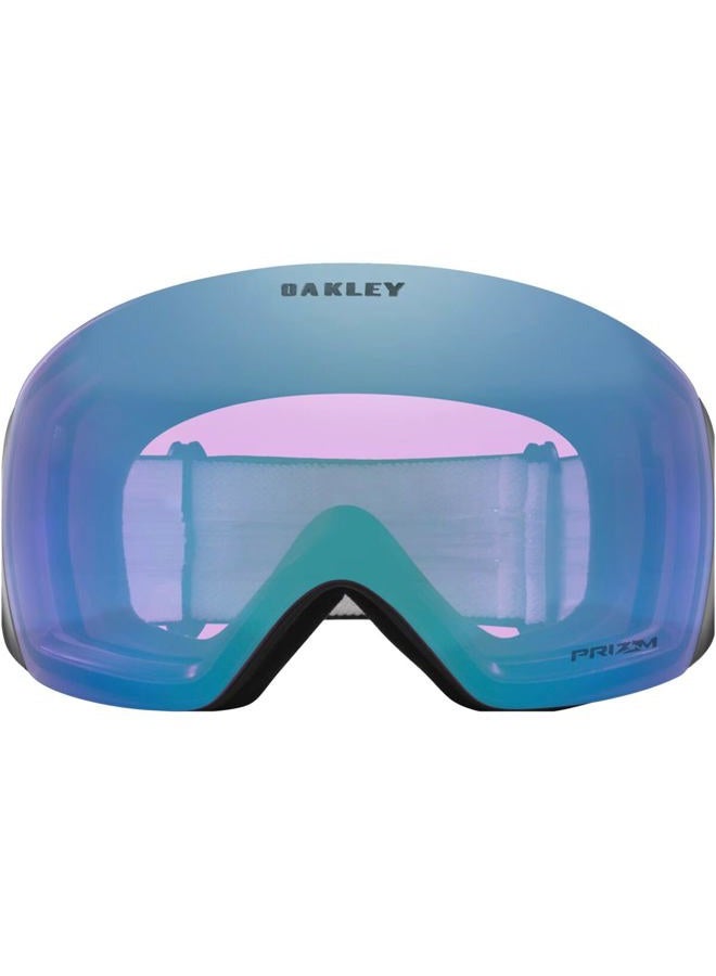 OAKLEY Flight Deck Large Matte Black wPrizm Iced Iridium Snow Goggle - Image 2