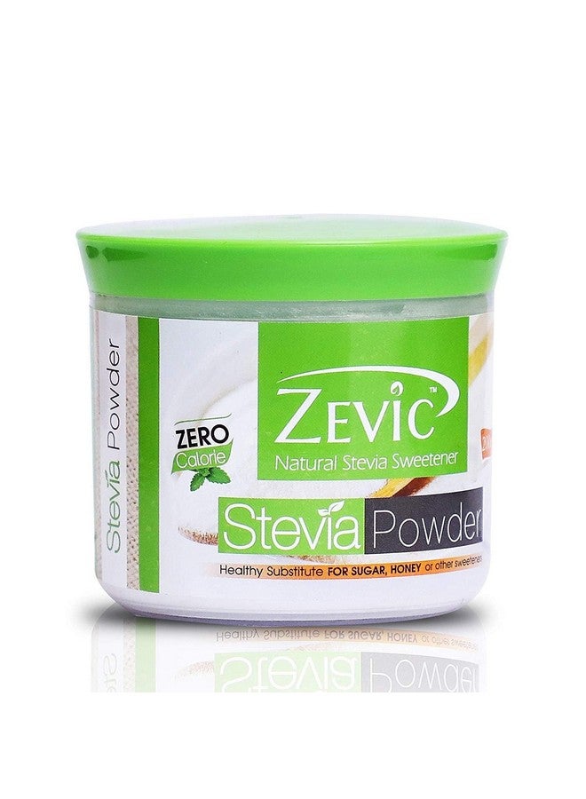 ZEVIC Stevia Sugar Free Powder | Zero Calories Stevia Powder | Vegan & Keto | 100% Natural Sweetener Powder | Sugar Substitute Natural | Diabetic Friendly - 200G  - Image 1