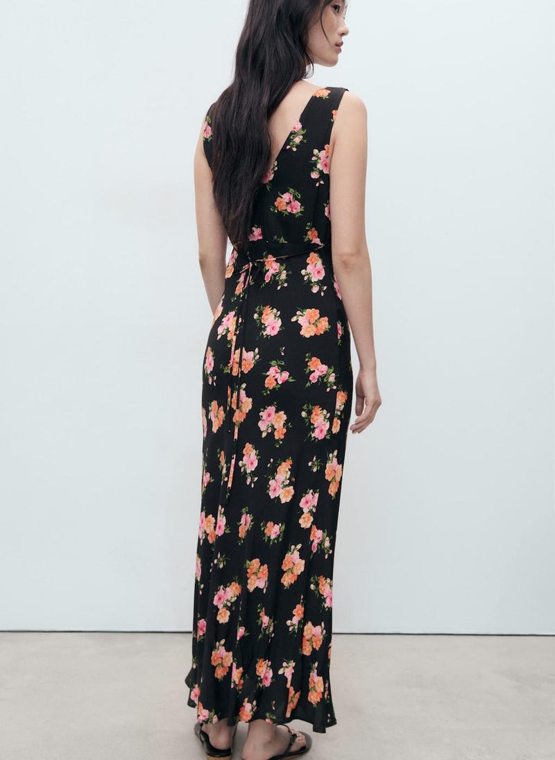 MANGO Floral Print Maxi Dress  - Image 2