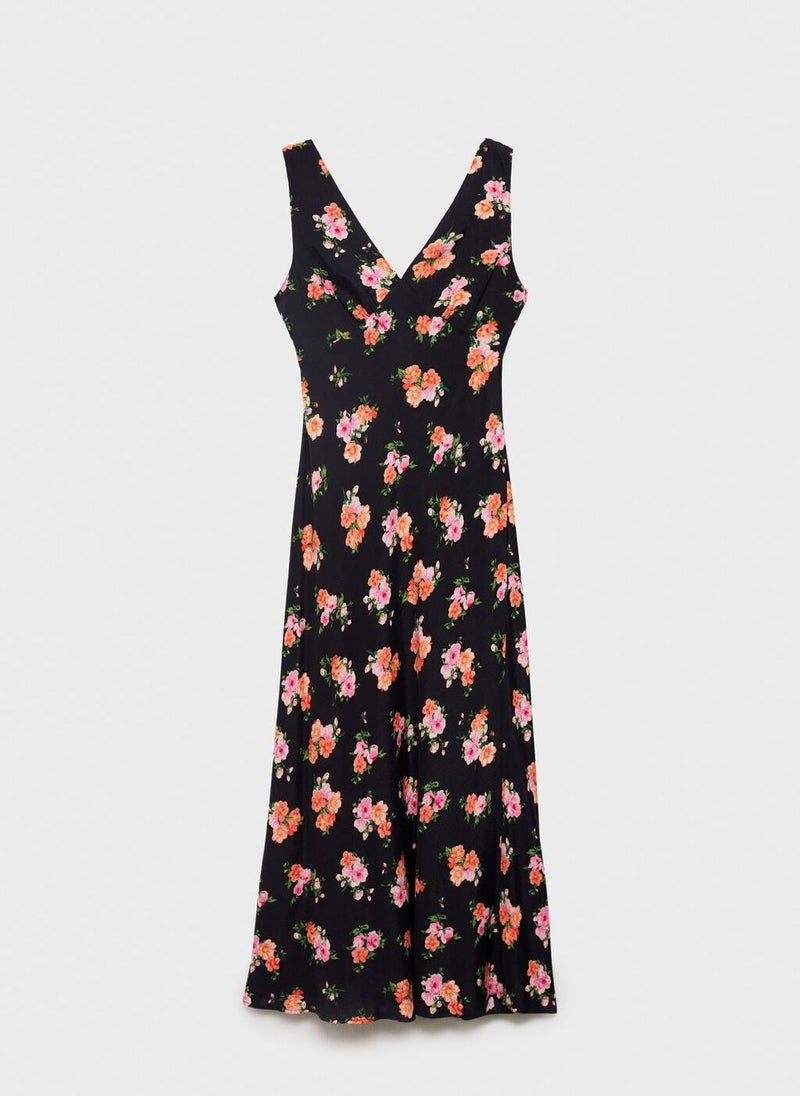 MANGO Floral Print Maxi Dress  - Image 5