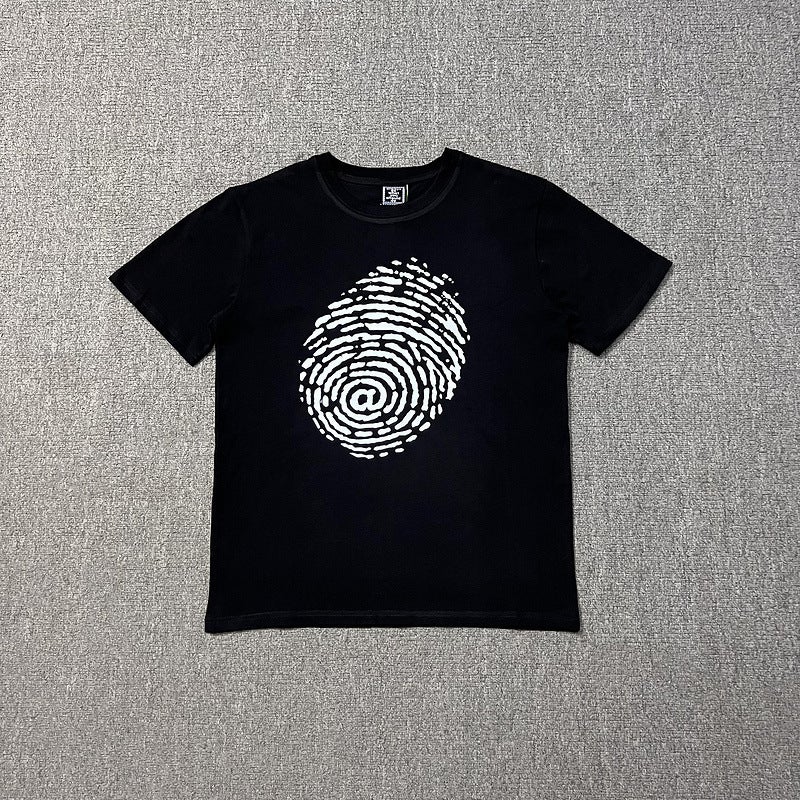 Summer Adwysd Sun Roll T-Shirt Casual Street Hip-Hop Alwaysdowhatyoushoulddo Short-Sleeved Trendy 9#