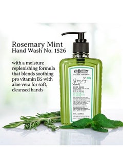 C. O. Bigelow C.O. Bigelow Hand Wash Rosemary Mint Soap No. 1526 Village Perfumer Moisturizing Hand Wash For Bathroom & Kitchen With Aloe Vera 10 Fl Oz Pack Of 2  - Image 4