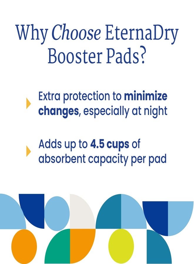 NorthShore EternaDry Booster Pads for Men and Women with Adhesive, Large, Pack/30 - Image 5