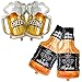 BIEUFBJI Whiskey Bottle Beer Cup Balloons 4 Aluminum Foil Unisex Halloween Set of 4 Party Decoration Supplies - Image 4