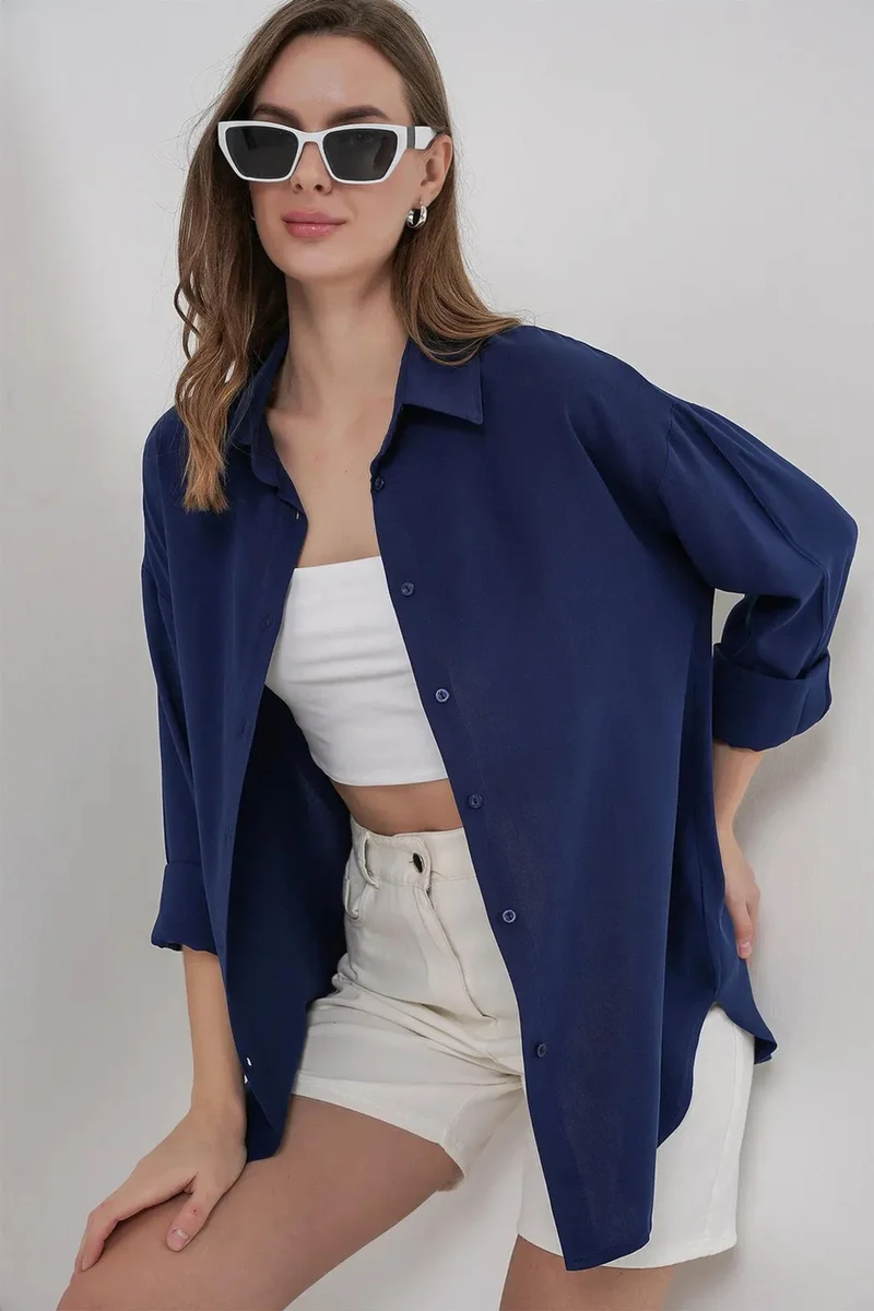 Big Dart BDART Basic Button-Up Shirt