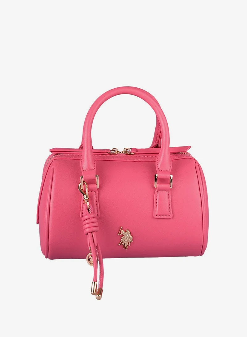 U.S. Polo Assn. PINK U.S. Polo Assn. Women's Shoulder Bag, Ladies Large Capacity Hobo Bag, Handbag Tote Bags Clutch Bag, Women's Leather Hobo Bag, Women's Tote Bag, Women's Shoulder Bag, Women's Hand Bag, Women's Travel Bag, for Office Sling Bag Side Bag and Girls College Students for Women | Best Price UAE