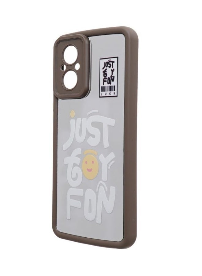 Plastic Back Cover For Realme C67 4G, Multi Color - Image 2