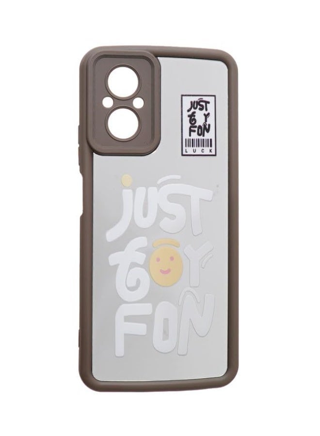 Plastic Back Cover For Realme C67 4G, Multi Color - Image 1