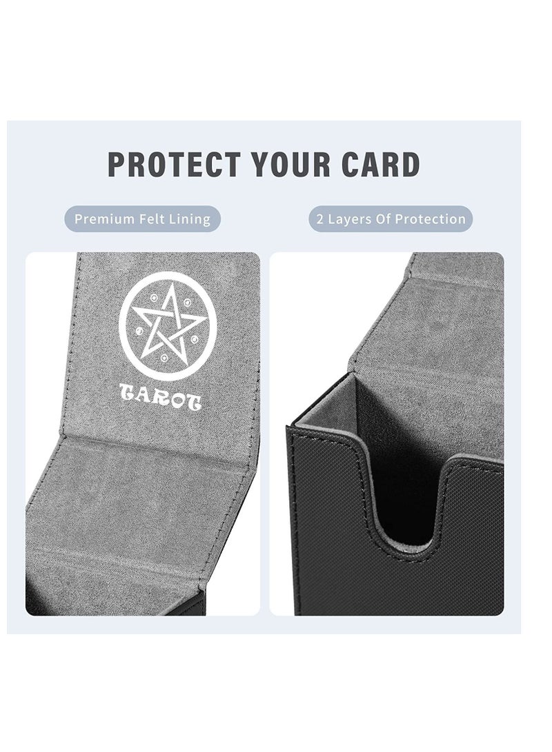 Card Case Souvenir Card Storage Box Collector Card box Large Capacity Holds About 95 Pages for Most Standard Size Fold Top Design Not Included for Cards - Image 5