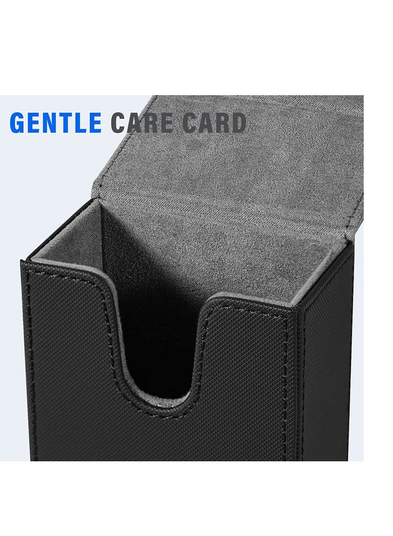Card Case Souvenir Card Storage Box Collector Card box Large Capacity Holds About 95 Pages for Most Standard Size Fold Top Design Not Included for Cards - Image 2