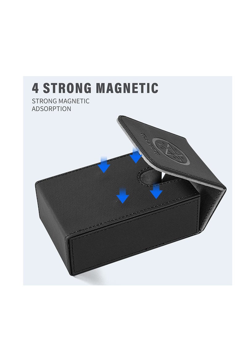 Card Case Souvenir Card Storage Box Collector Card box Large Capacity Holds About 95 Pages for Most Standard Size Fold Top Design Not Included for Cards - Image 3