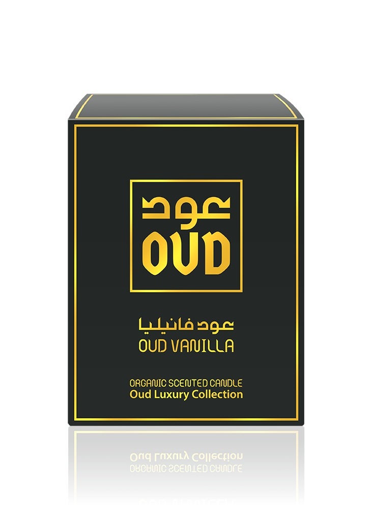 Oud Luxury Collection Oud Organic Scented Candle - Oud Vanilla 220ml  - Image 5