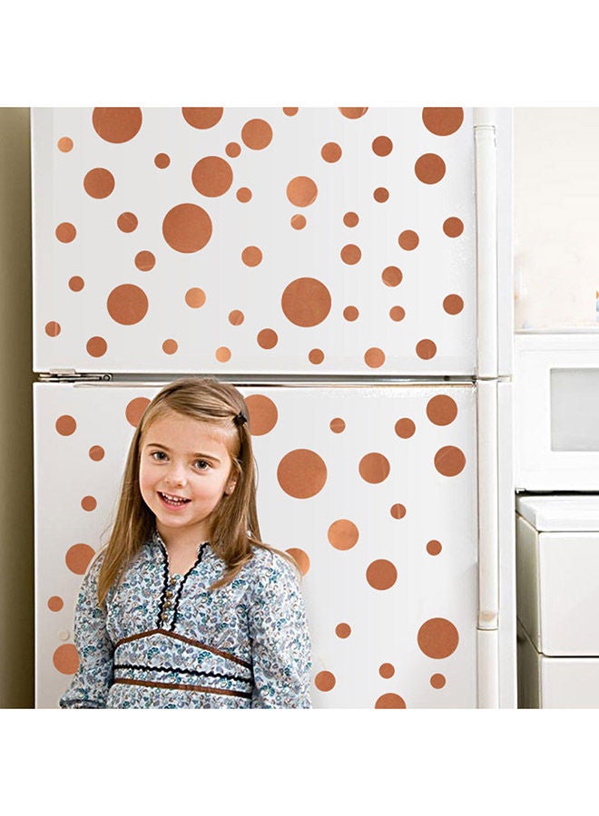 NIBEMINENT Polka Dot Wall Stickers Home Decor Art Decals Circle As shown 45*50*0.5cm - Image 4