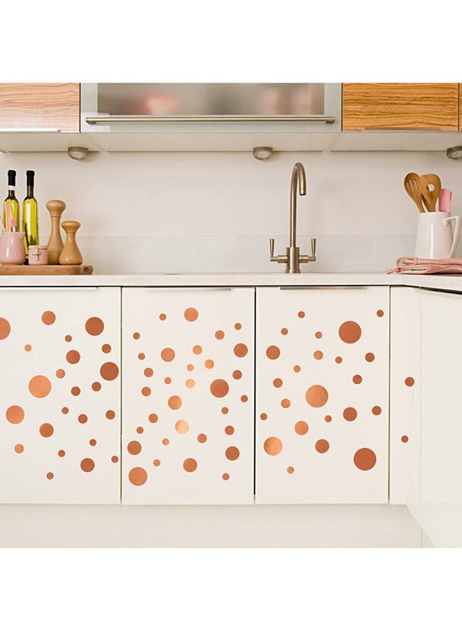 NIBEMINENT Polka Dot Wall Stickers Home Decor Art Decals Circle As shown 45*50*0.5cm - Image 2