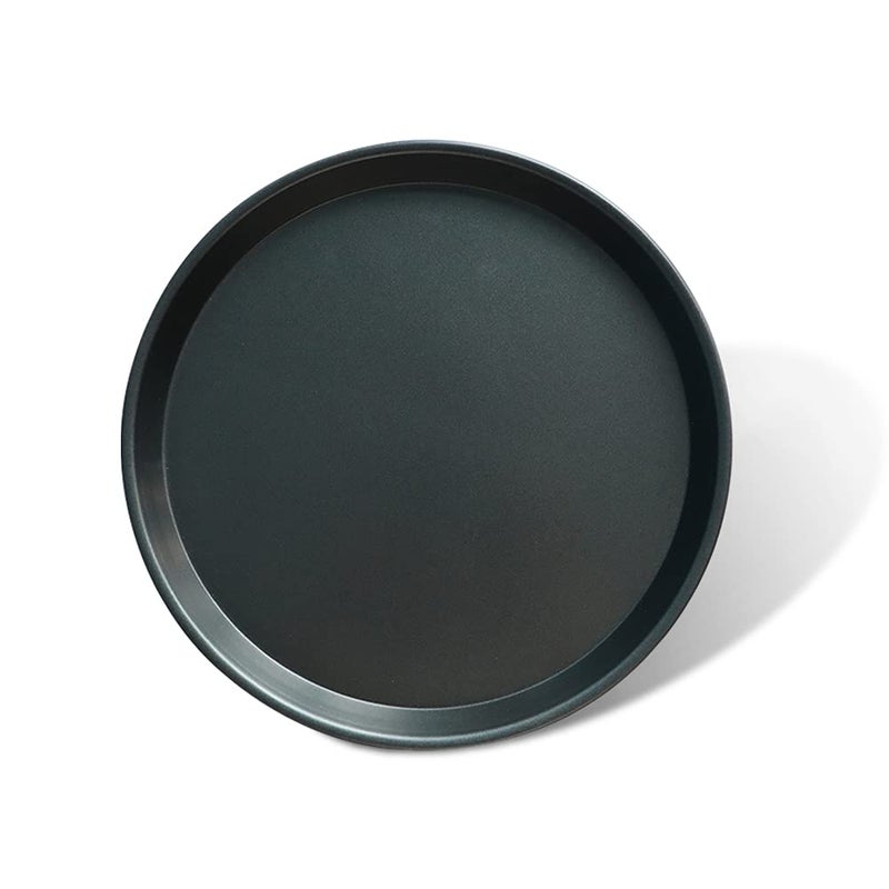 Roucerlin Thick Pizza Pan Nonstick Pizza Baking Pan Steel Round Tray Baking Sheet 114 Inches