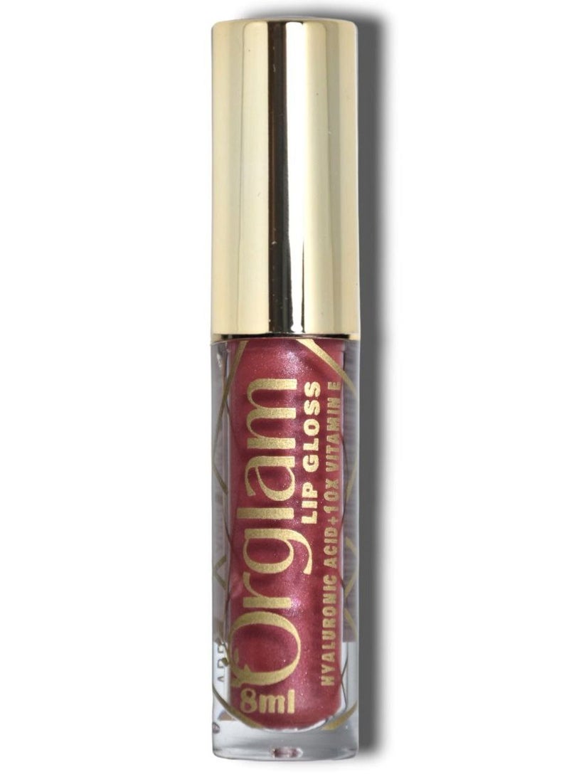 Orglam Orglam Rossey lip gloss-Long Lasting (Hyaluronic acid+10x vitamin E)  - Image 1