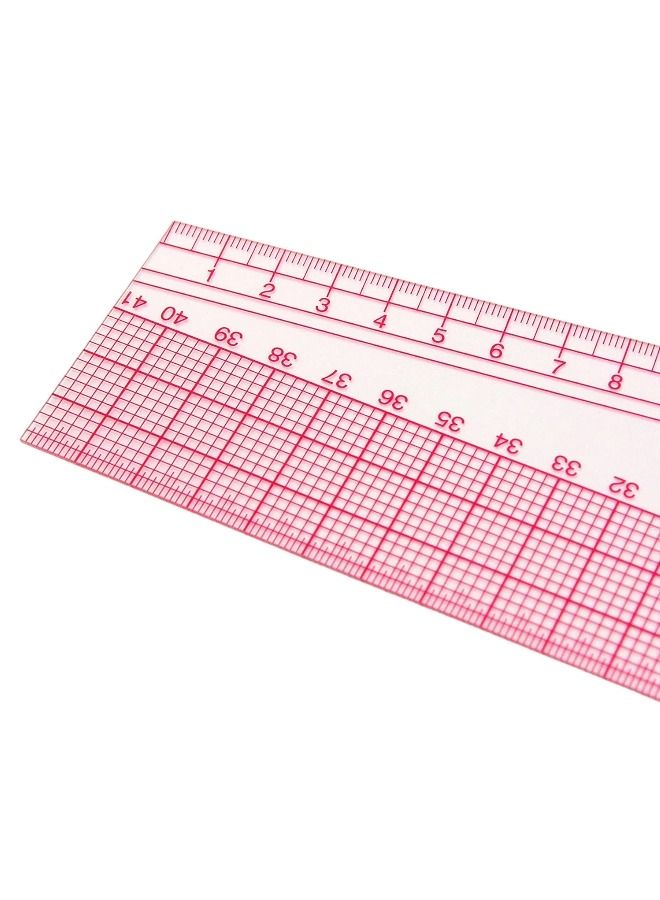 Sew Easy 1 Piece Metric French Curve With Grading Rule Pattern Making Curve For Neckline Armhole Sleeve Cap Hip Line And Waist Line - Image 5
