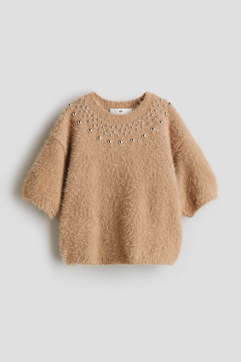 H&M Short-sleeved jumper