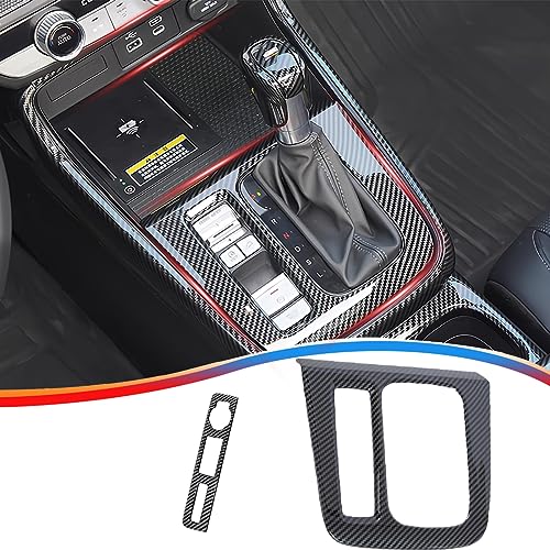 MUXEE for Honda CRV CRV 2023 2024 2025 2026 Car Center Console Frame Cover ABS Gear Shift Panel Frame Carbon Fiber Sport Interior Accessories - Image 1