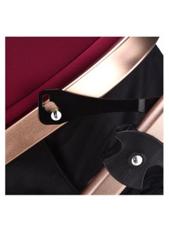 TEKNUM 3 In 1 Pram Stroller With Sunveno Fashion Diaper Tote Bag - Wine  - Image 4