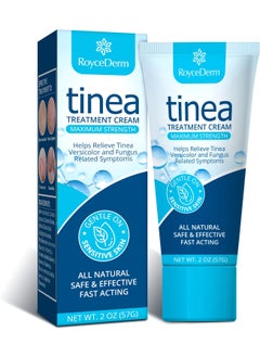 Roycederm Roycederm Tinea Versicolor Treatment, Athletes Foot Treatment, Ringworm Treatment for Humans, for Tinea Versicolor & Pedis,Fast Healing Anti Fungal Skin Cream - Multi-Functional 