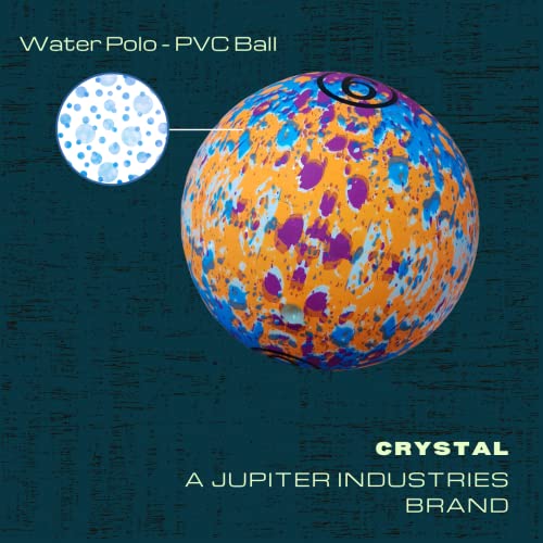 Jupiter Industries® Inflatable Vinyl Ball for Swimming Pool & Garden| Perfect Ball for Children, with 2 Inflating Pins - Usable for Kids/Adults | Size : 15cm (6 Inches) | Multicolor (Polka Dots) - Image 2