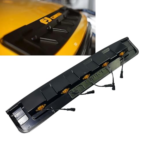 BST BSSP Front Engine Hood Air Intake Grille Cover wLamp Compatible with 20072014 Toyota FJ Cruiser 40L - Image 3