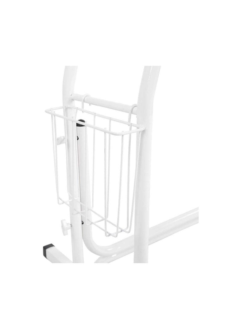 Generic Free Standing Adjustable Toilet Surround Support Frame For Elderly & Disabled Anti-Slip In Bathroom Home  - Image 5