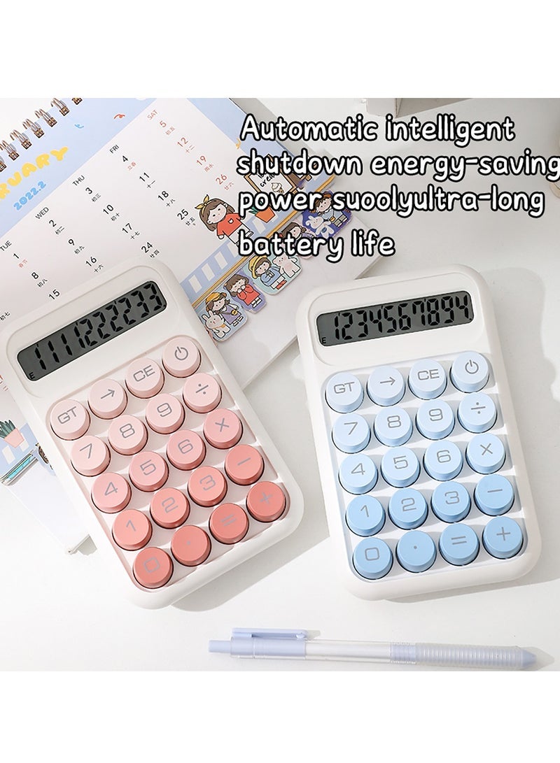 Candy color gradient 10-digit calculator, office calculator, student calculator - Image 2