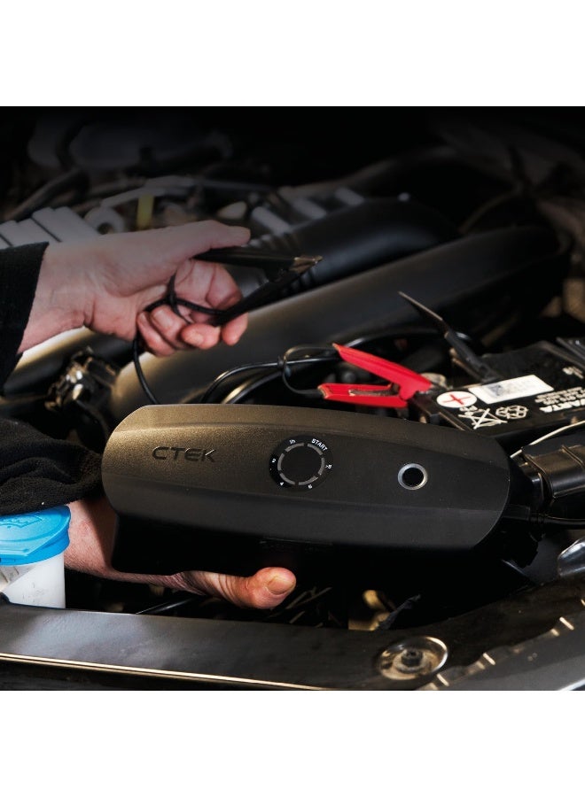 CTEK CS-FREE, 12V, Portable Battery Charger, Smart Maintainer & Adaptive Booster Technology, UK Plug - Image 4