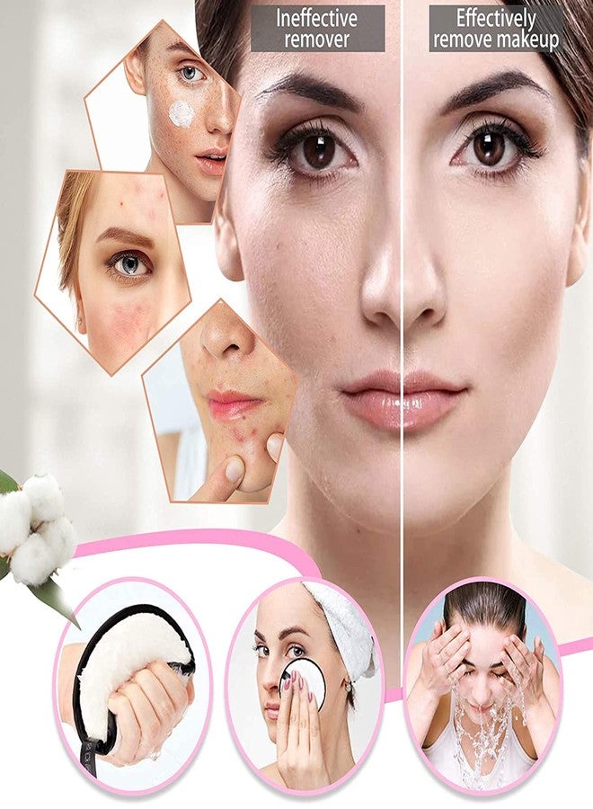 lele Reusable Multi-functional Makeup Removal Facial Round Shape Cleansing Pads (Pack of 4) - Image 4