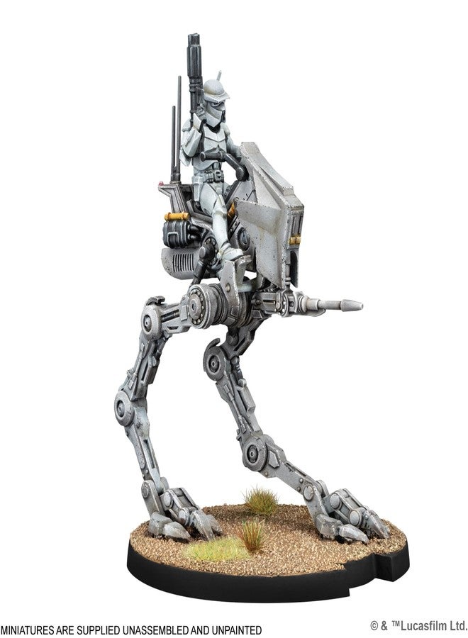 أسمودي لعبة Asmodee Star Wars: Legion Republic AT-RT - لعبة مجسمات مصغرة، لعبة استراتيجية للأطفال والكبار، من عمر 14 عامًا فما فوق، لاعبان، مدة اللعب 3 ساعات - Image 2