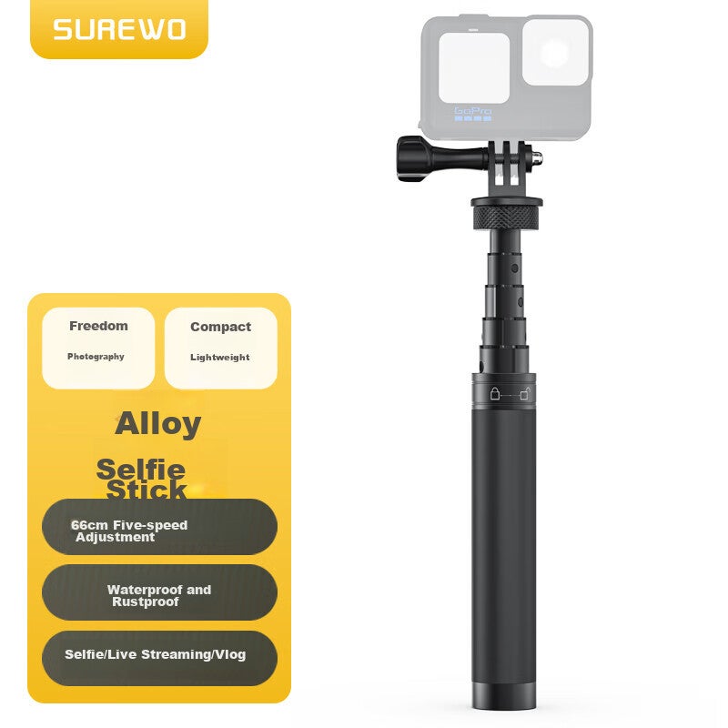 SUREWO SUREWO Portable Handheld Pole For Dji Action Cameras ZDF2249ED18DB7B8380DEZ
